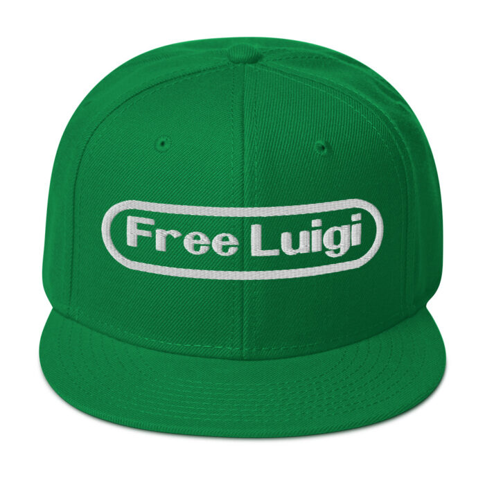 Free Luigi Snapback Hat - Image 3