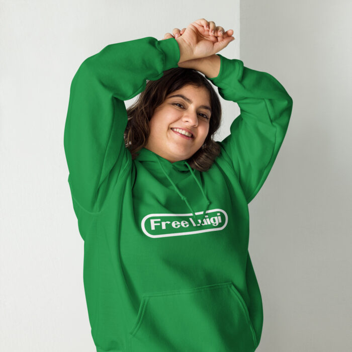 Free Luigi Unisex Hoodie - Image 3