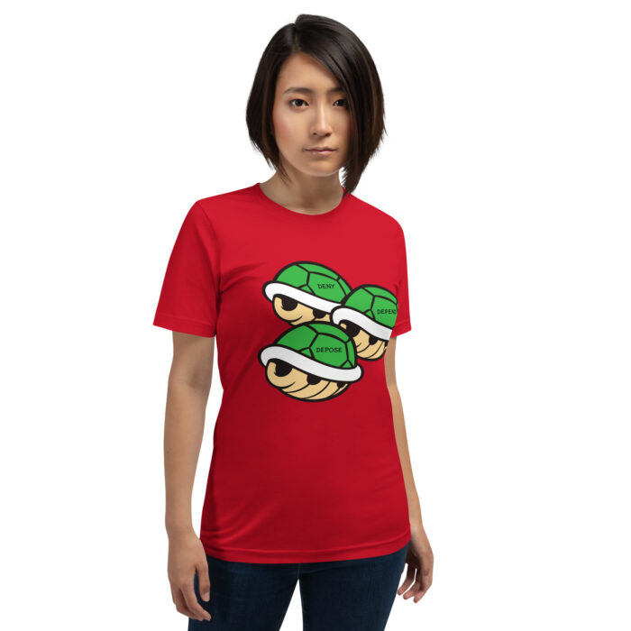 Triple Shell Unisex t-shirt - Image 2